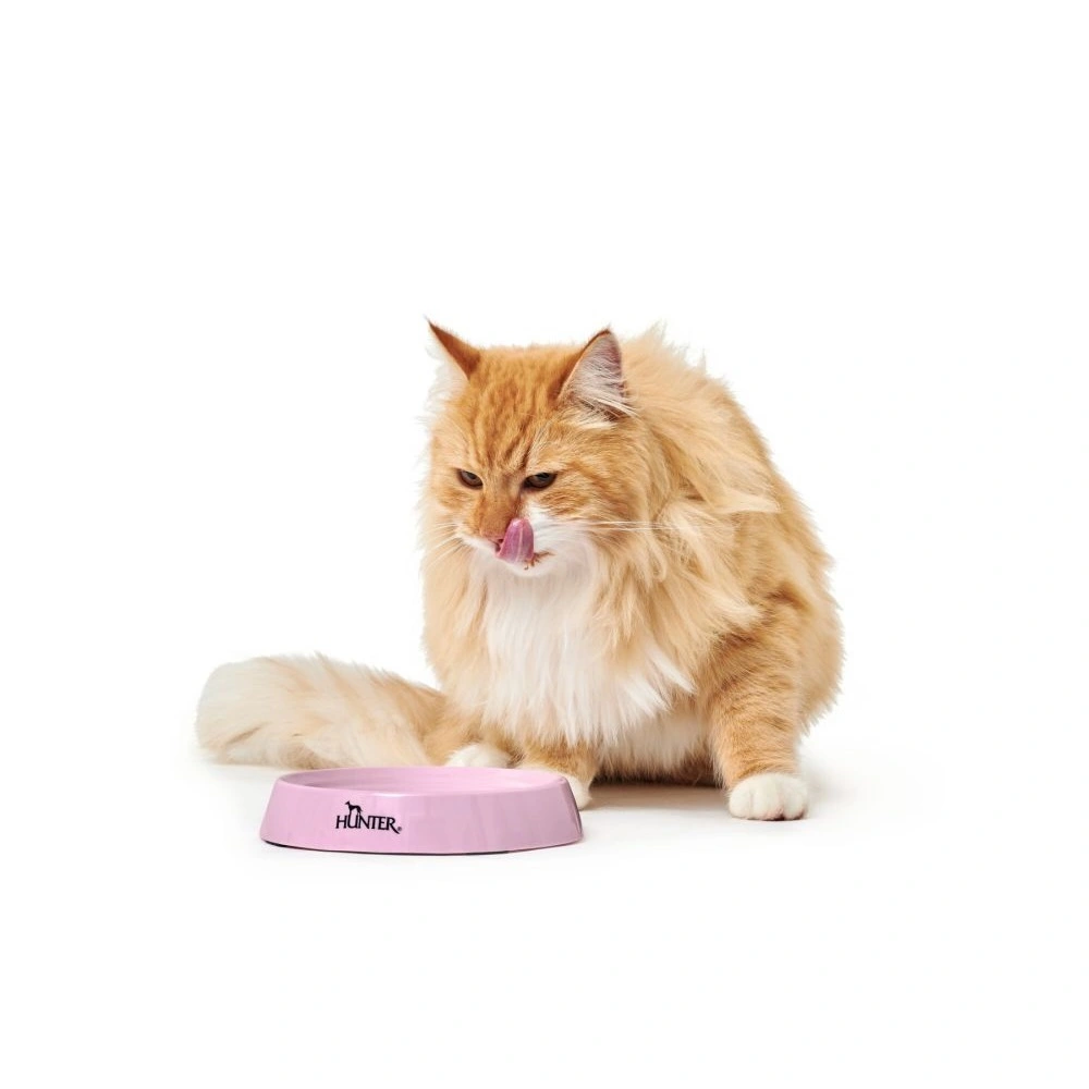 Moulins melamin katteskål Pink